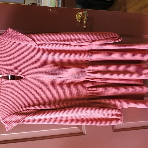 Unbranded rust waffle weave dress size Large - Picture 6 of 7